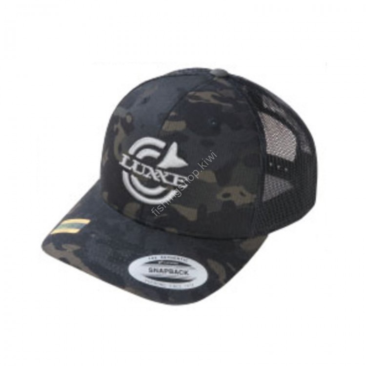 GAMAKATSU Tracker Mesh Cap LE9002 Multi Camo Black