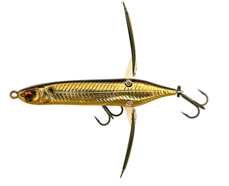 IMAKATSU Aventa Crawler Chibi Vaselle 55F 2.6g Standard Color #111 Stain Gold