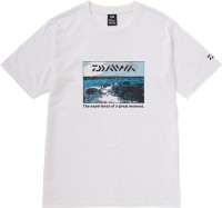DAIWA DE-6123 Graphic T-Shirt Sarashi (White) M