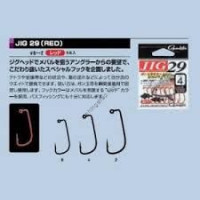 GAMAKATSU Jig29 [Red] #4 (9pcs)
