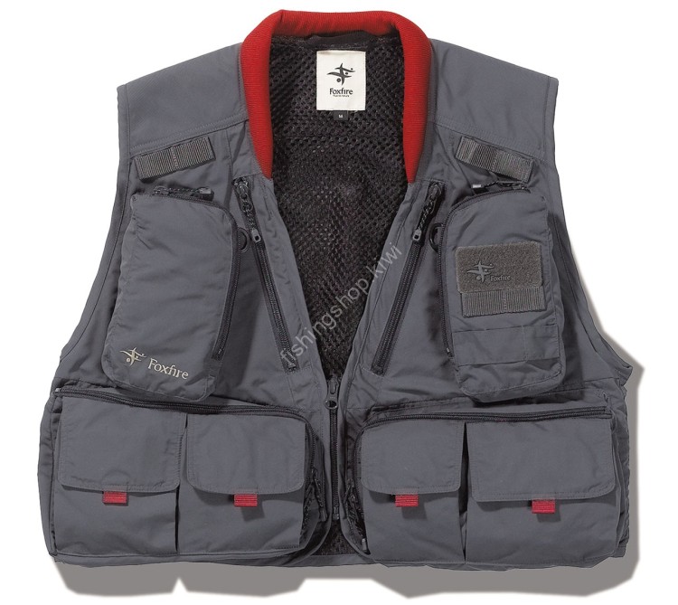 TIEMCO Foxfire Path Prover Vest Dark Grayi L