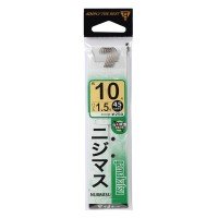 GAMAKATSU Nijimasu w/Thread [Brown] #14 (6pcs)