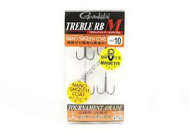 GAMAKATSU Treble RB M [Nano Smooth Coat] #10 0.23g (6pcs)