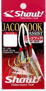 SHOUT! Jaco Hook Assist Long JH02 3S (4pcs)