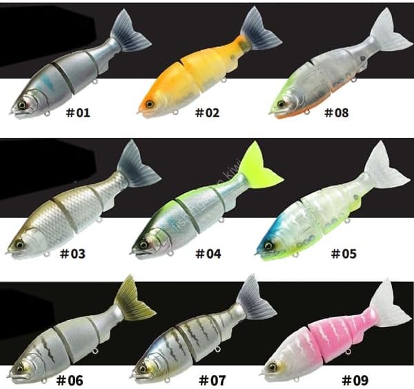 GAN CRAFT Jointed Claw Ratchet 144F 1.2oz #07 Wild Perch