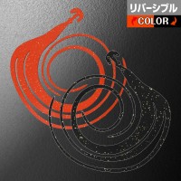 MATSUOKA SPECIAL Next Triple 120mm Phoenix #Reversible Dark Orange Black