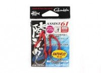 GAMAKATSU Assist 61 Shore Jig Double [Silver] #1 (2pcs)