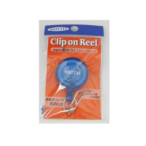 SMITH Clip-on Reel Skeleton Blue