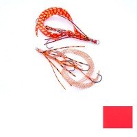MIYAICHI Sakuraichi (Oka) Spare Unit Curly – Triple Onigake Hook #14 Keiko Pink
