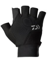 DAIWA DG-7824W All Round Cold Protection Gloves 5 Pieces Cut (Black) XL