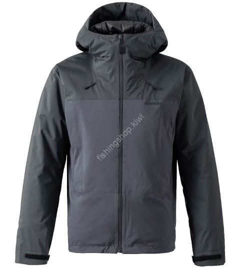 SHIMANO RB-034W Insulation Rain Jacket (Blue Charcoal) M