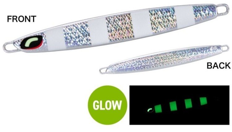 SHIMANO Oсea Stinger Butterfly Center Sardine 90g #014 S Zebra Glow