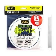 DUEL H.D.Carbon Fune Leader [Clear] 100m #8 (30lb)