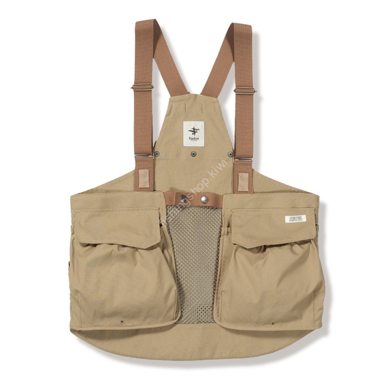 TIEMCO FoxFire Versatile Tackle Vest [Khaki] Free