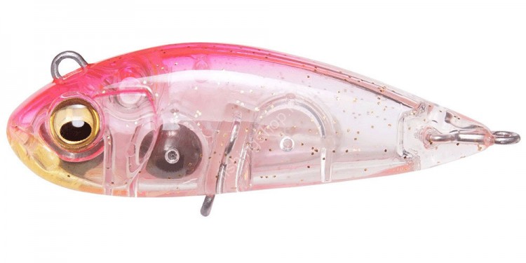 MEGABASS Husky Clear Pink Head Gold Glitter