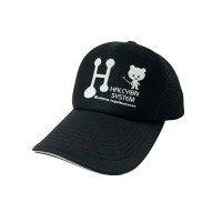 HALCYON SYSTEM HAL American Cap [All Black with Gray Logo]