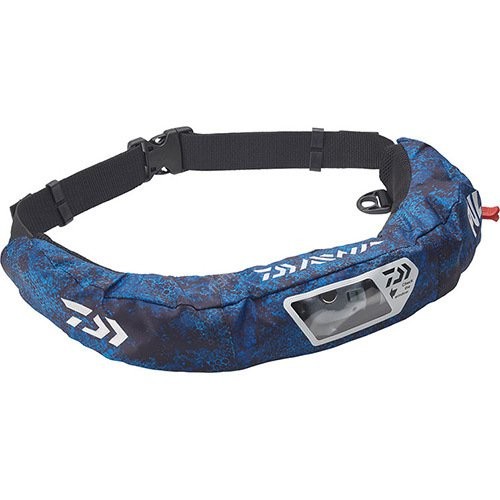 DAIWA Life Jacket DF-2207 Blue Hex Free