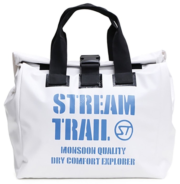 STREAM TRAIL 下卷式手提包 #白色