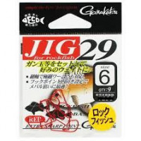 GAMAKATSU Jig29 [Red] #6 (9pcs)