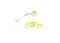 KEITECH Baby TEE-Bone Spinnerbait Single Colorado (SC) 3/8oz #509 White Shart