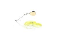 KEITECH Baby TEE-Bone Spinnerbait Single Colorado (SC) 3/8oz #509 White Shart