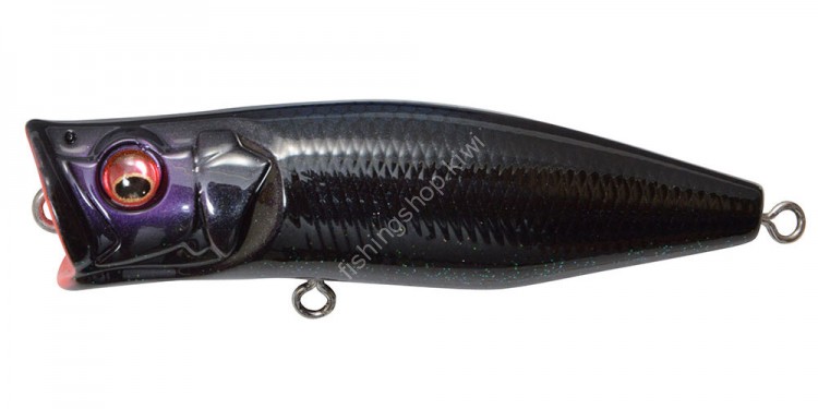 MEGABASS Popping Duck 65 # 007 GLX Dark Shadow