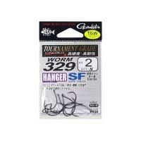 GAMAKATSU Worm 329 Hanger SF [NS Black] #2 (8pcs)