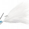 EVERGREEN Little Monster Modo Feather Jig 3.5g #04 Super White