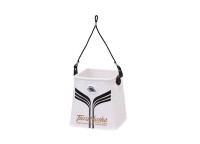 FishingShop.kiwi TSURI MUSHA Water Bucket with Slide Stopper L #White TSURI MUSHA Water Bucket with Slide Stopper L #White