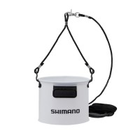 SHIMANO BK-053Q Water Bucket [Real White] 19cm