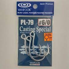 VANFOOK Casting Special PL-79 [Silver] #4/0 (4pcs)