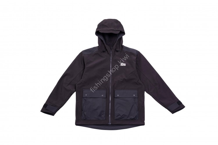 ABU GARCIA Wind Proof Soft Shell Jacket BLK XL