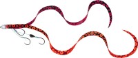 DAIWA Kohga Unit Beta SS Y.S.Curly 3 Hooks #Tako Orange + Red