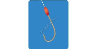 GAMAKATSU Kisu Special 50 Hook Rig w/Ultra-Small Gold Beads Long #6