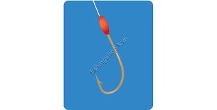 GAMAKATSU Kisu Special 50 Hook Rig w/Ultra-Small Gold Beads Long #6