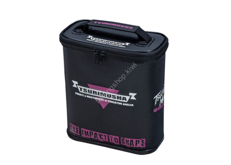 TSURI MUSHA Tool & Lunch Box Vertical F2170 #Flag Black