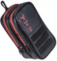 JA-DO Ja-do Light Tackle Pouch #Black / Red