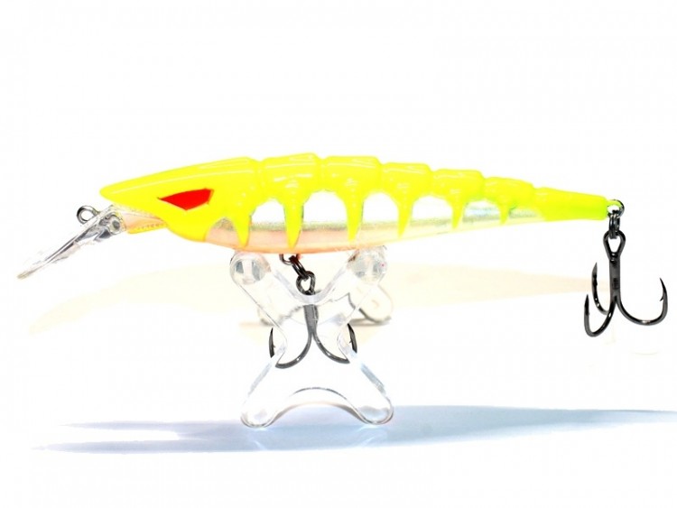 WATERLAND Skeleton Minnow F # 07 White / Chart