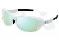 DEPS Jigen Definder Pearl White Frame LIGHT SPORTS / BLUE MIRROR