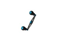 ZPI Power Game Type S Carbon Handle 92mm with Eva Knob for Shimano #Blue