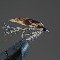 VALLEY HILL Complete Wet Fly W7 Silver Sedge
