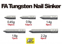 FISH ARROW FA Tungsten Nail Sinker 1.8g