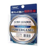 TORAY Powergame Lure Leader Fluoro [Natural] 30m #14 (50lb)