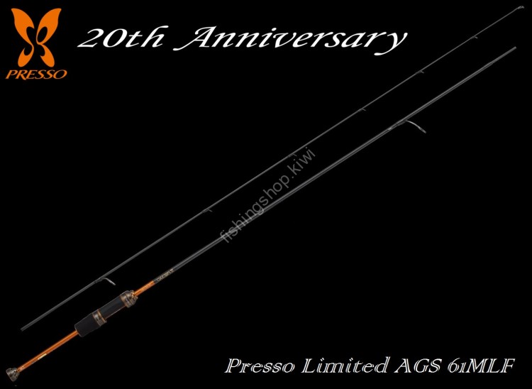 ダイワ　PRESSO LTD AGS 61MLF 20th Daiwa Trout Rod Presso LTD AGS 61MLF 20th Anniversary