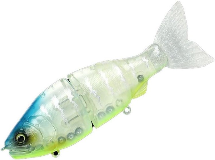 GAN CRAFT Jointed Claw Ratchet 144F 1.2oz #05 Blue Back Clear Perch