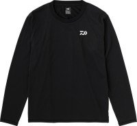 DAIWA DE-8223 Clean Ocean Feel Alive. Long T-Shirt (Black) M