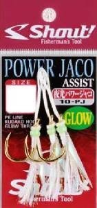 SHOUT! Powerful Jaco 10-PJ [Luminous] #1/0 (3pcs)