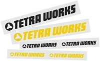 DUO Tetra Works Tensha Sticker L (16 x 150) #Yellow