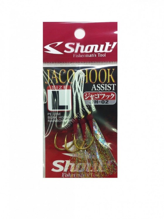 SHOUT! Jaco Hook Assist Long JH02 L (3pcs)