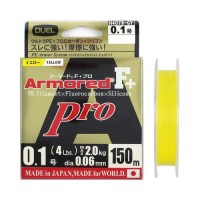 DUEL Armored F+ Pro [Golden Yellow] 150m #0.1 (4lb)